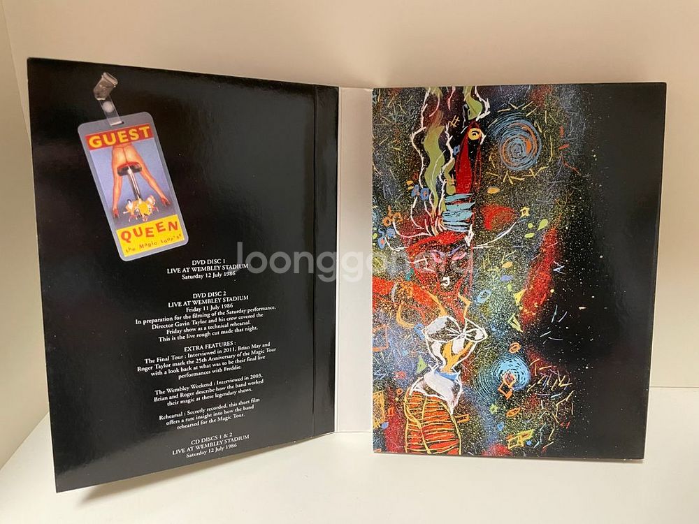 퀸 웸블리 스타디움 라이브 25주년 cd,dvd--1