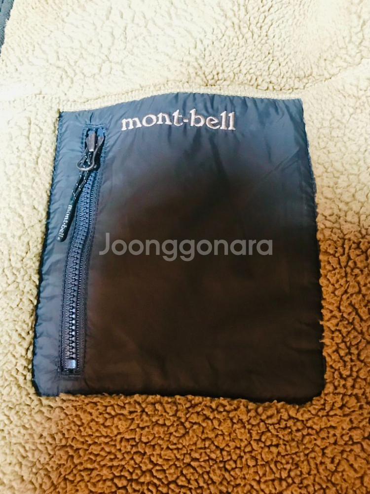 몽벨 리버서블 후리스자켓 100--3