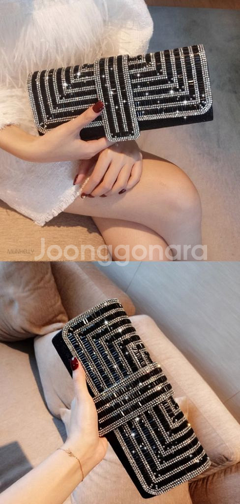 라인비즈 디너 클러치 드레스백/ JUQ003--4