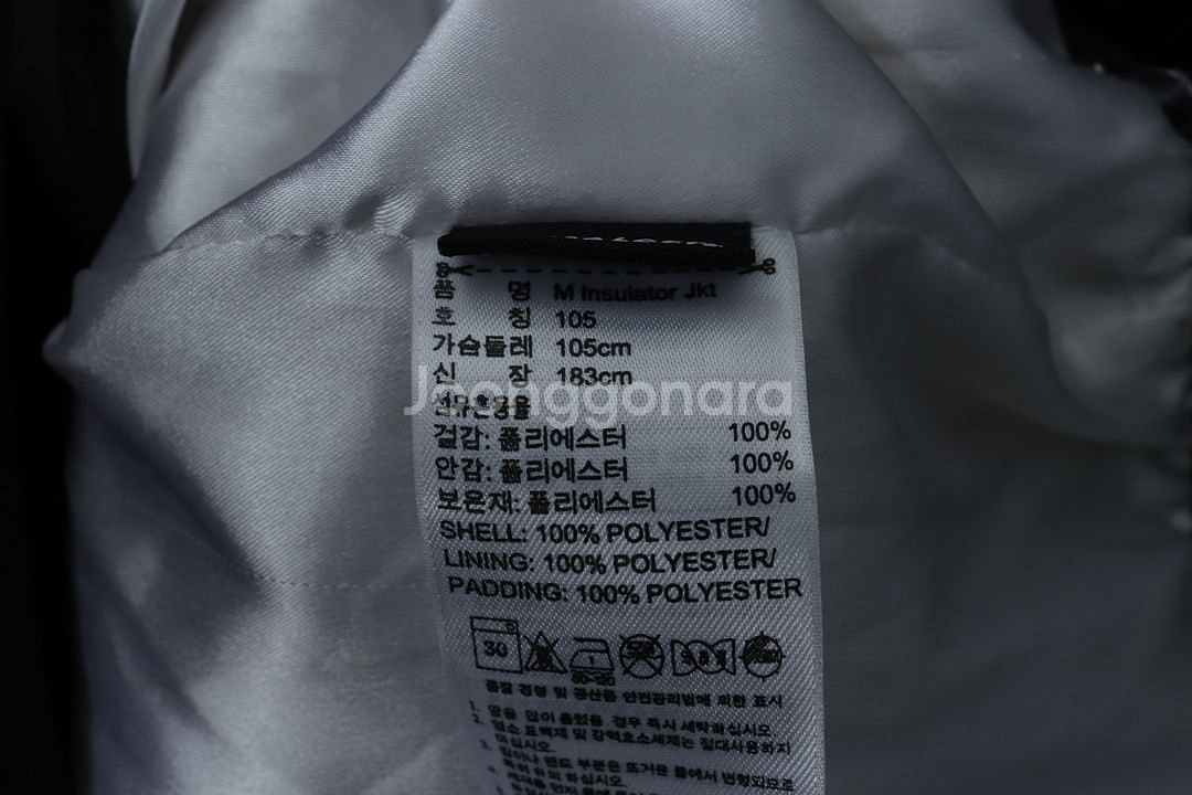 (XL) 아디다스 패딩 점퍼자켓 블랙 올드스쿨 한정판--5