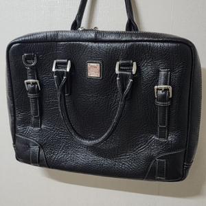 mook 가죽 서류가방