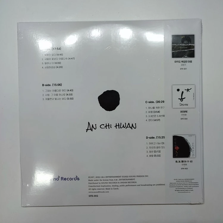 안치환 - 5집 DESIRE (2LP) 이미지