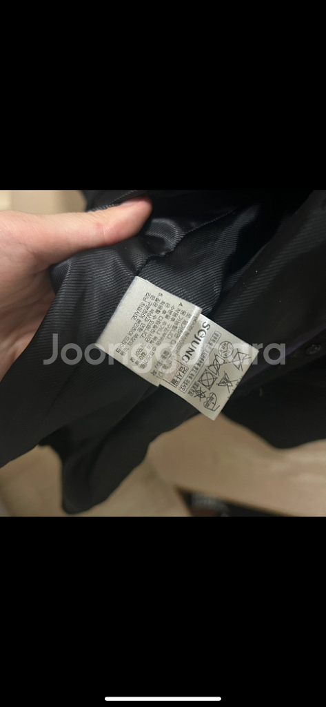 올리비아로렌 블랙 케이프 숏 코트 원가 59만 라떼갸루--5