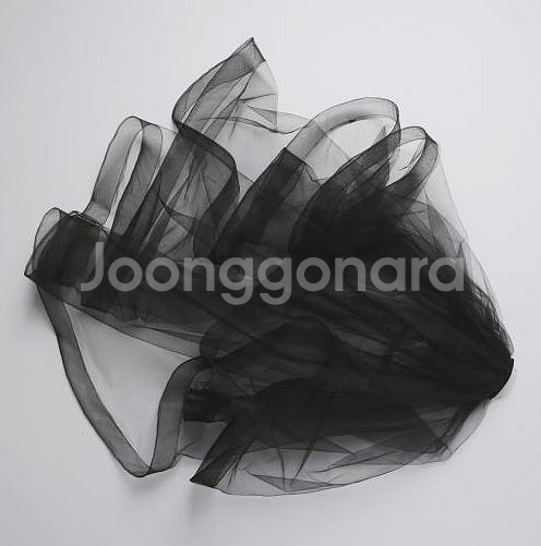 결혼 웨딩 촬영 2부 드레스 검정 베일--2