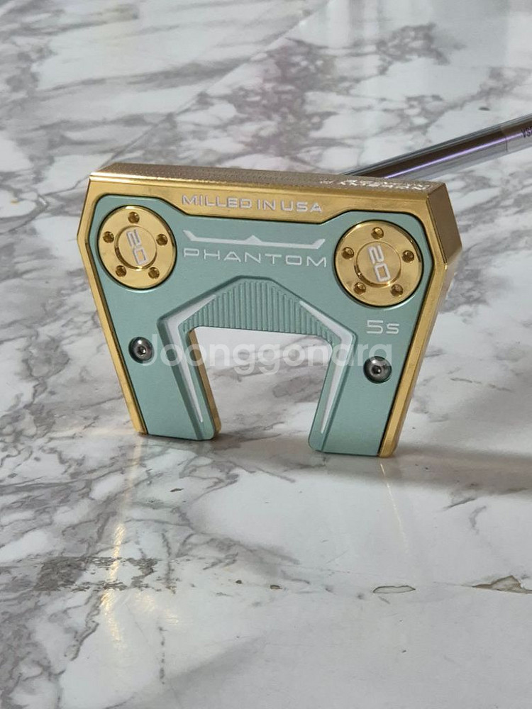 스카티카메론 팬텀5S 18k금통 커스텀퍼터--2
