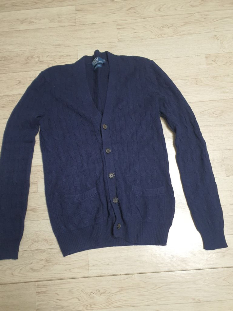 95 폴로 랄프로렌 니트 가디건 슬림핏 완전깨끗해요 이미지