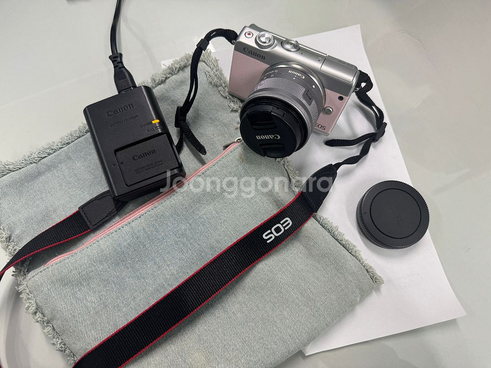 EOS m100 핑크 콰니 에디션--0