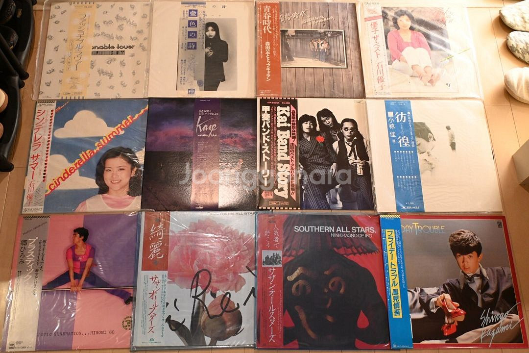 [일본 City Pop] 물건 명반 LP 60 장 세트--2