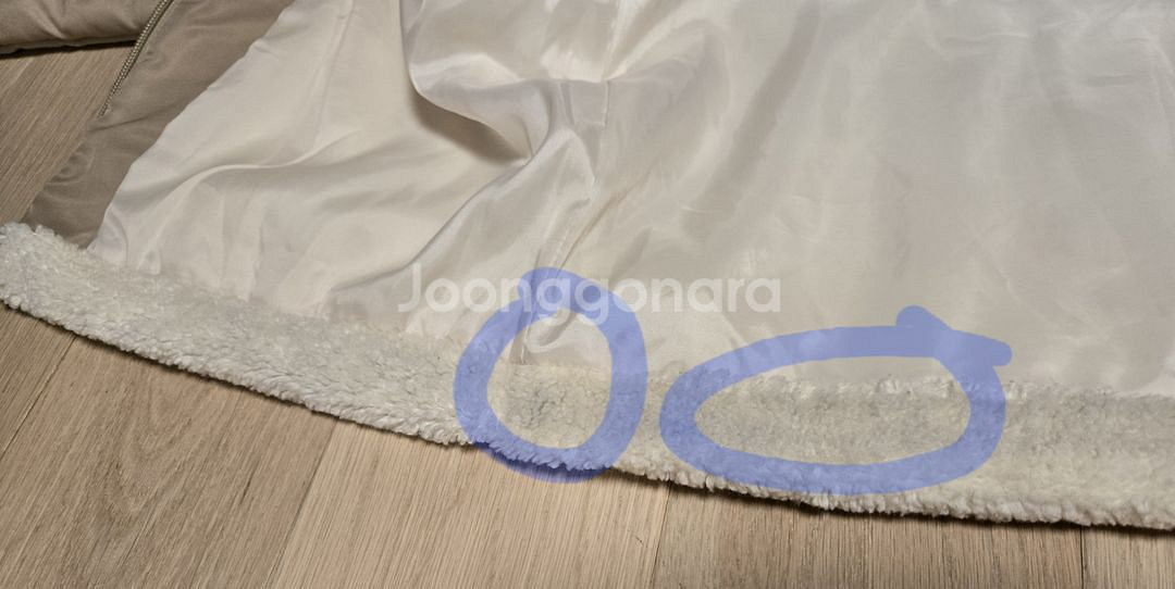 (품절) 아디다스 쉐르파 바이커 뽀글이 베이지--6