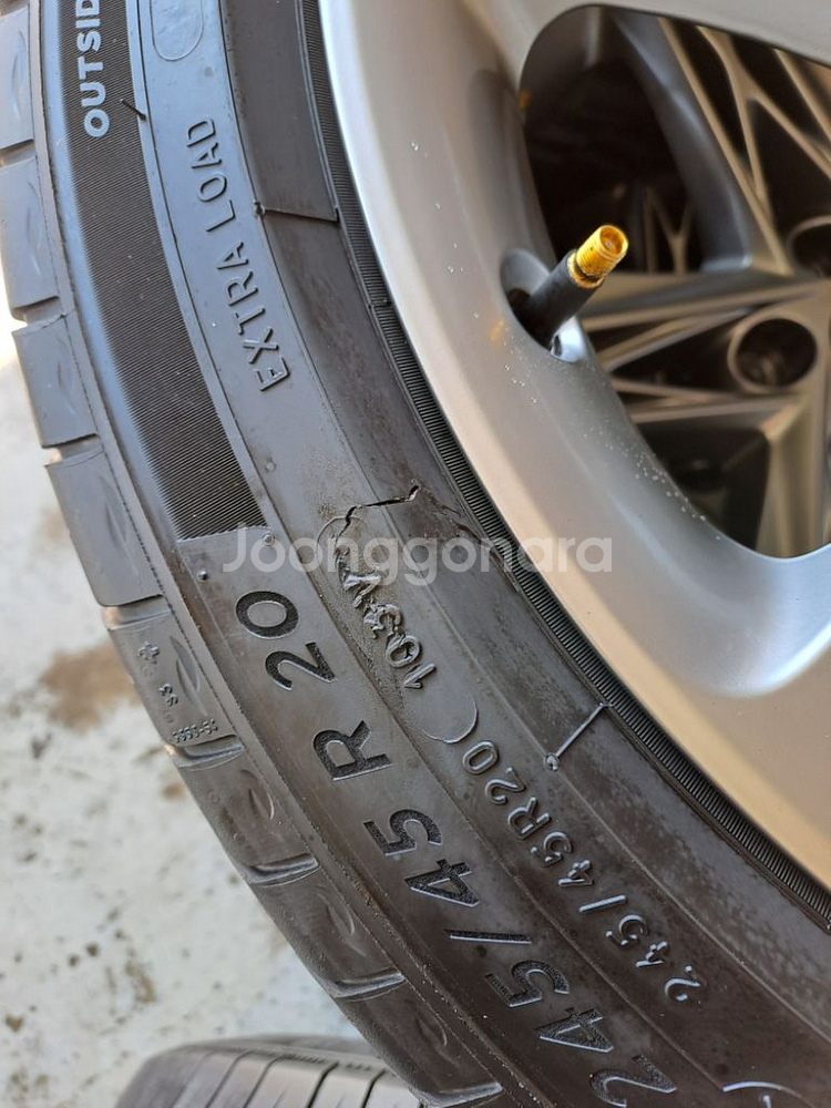 제네시스G90 rs4 20인치휠타이어--5