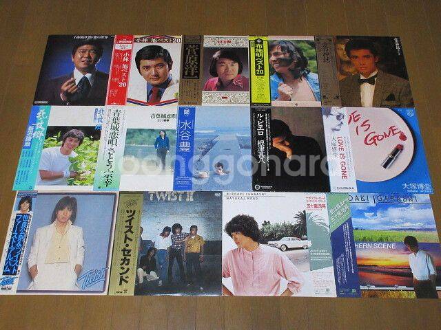 [일본 City Pop] 물건 명반 LP 60 장 세트--3