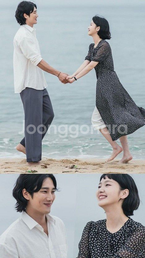 김고은 기은세 던스트 플라워 원피스 블랙--1