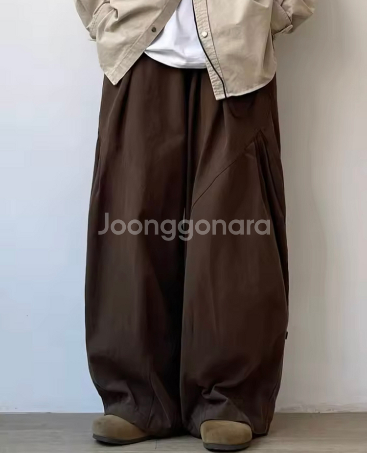 일본 스타일 와이드 팬츠 팔아요--4