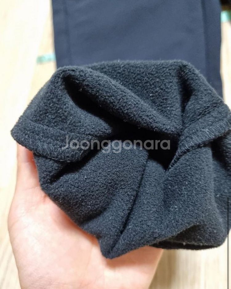 m 헤드 기모바지 밴딩바지 겨울바지--6