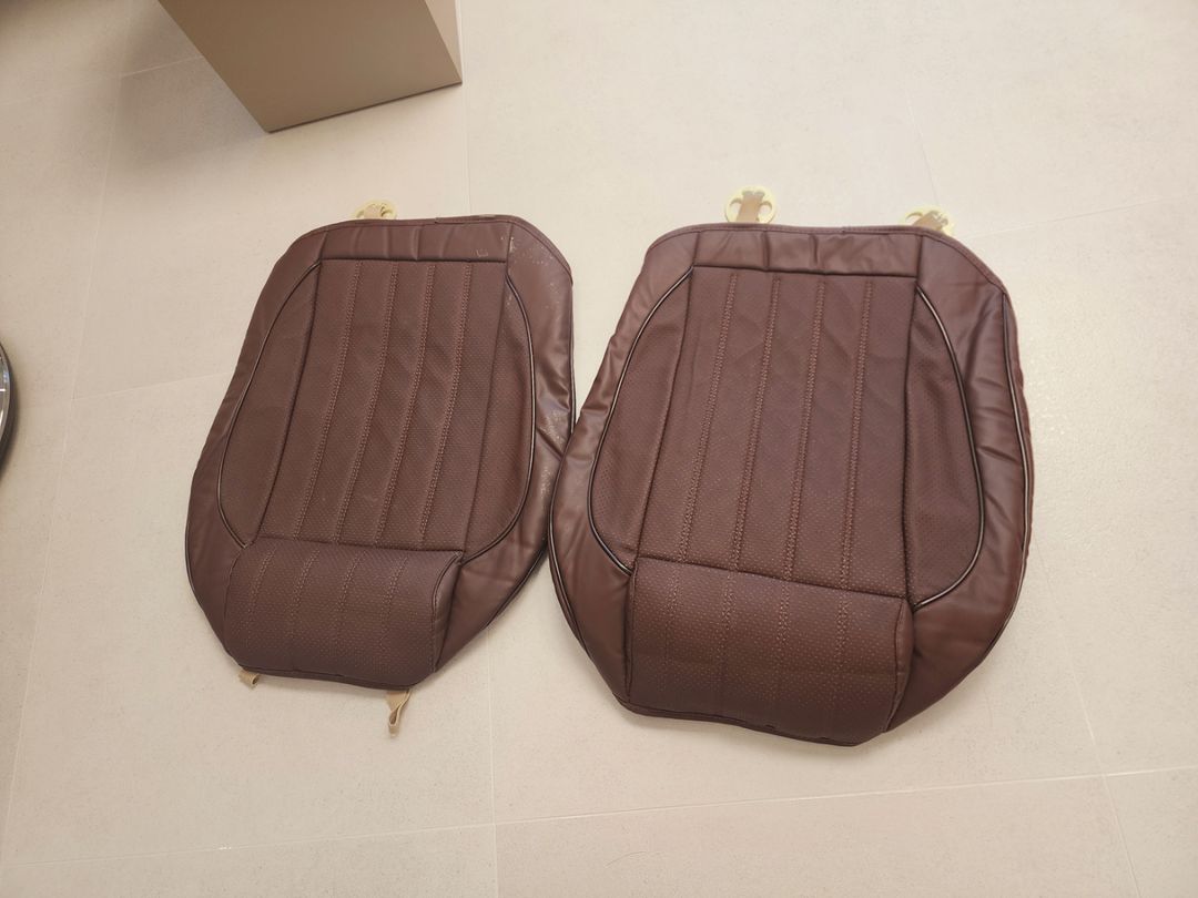BMW G바디 모두 호환가능한 가죽시트 모카컬러