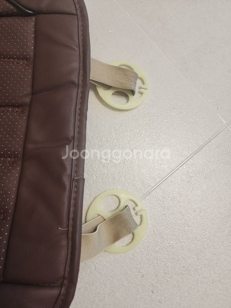 BMW G바디 모두 호환가능한 가죽시트 모카컬러--1