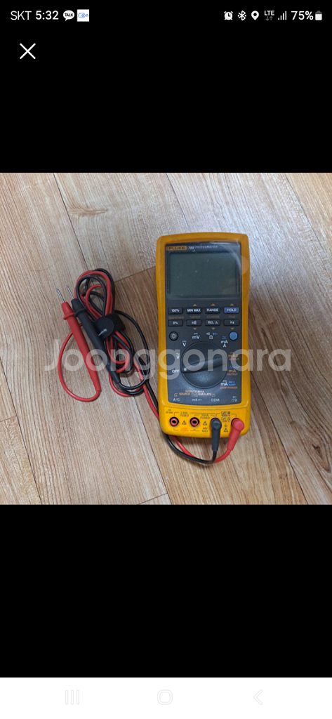 Fluke 789 테스터기 프로세스메터--1