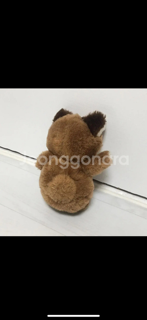 빈티지 인형 일본 망총 여우 인형--1