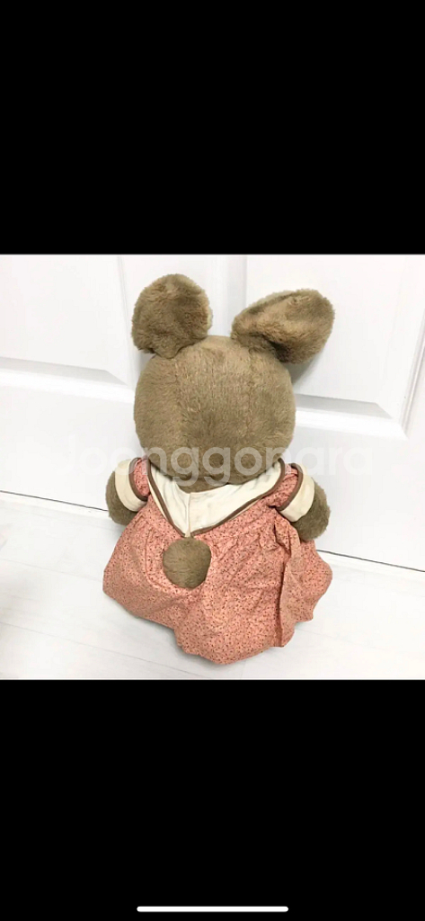 일본 빈티지 토끼 썬어로우 인형--1