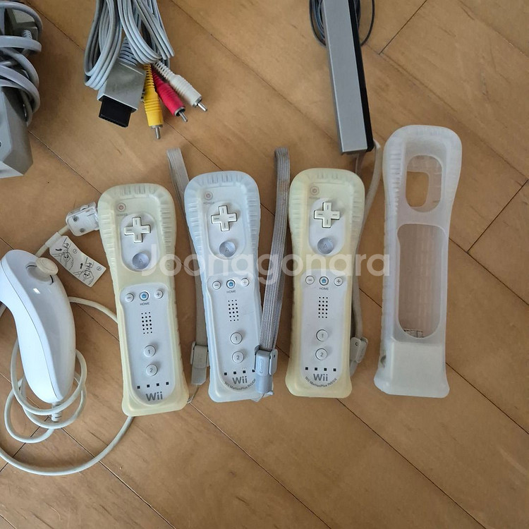 닌텐도 wii 본체 세트--2