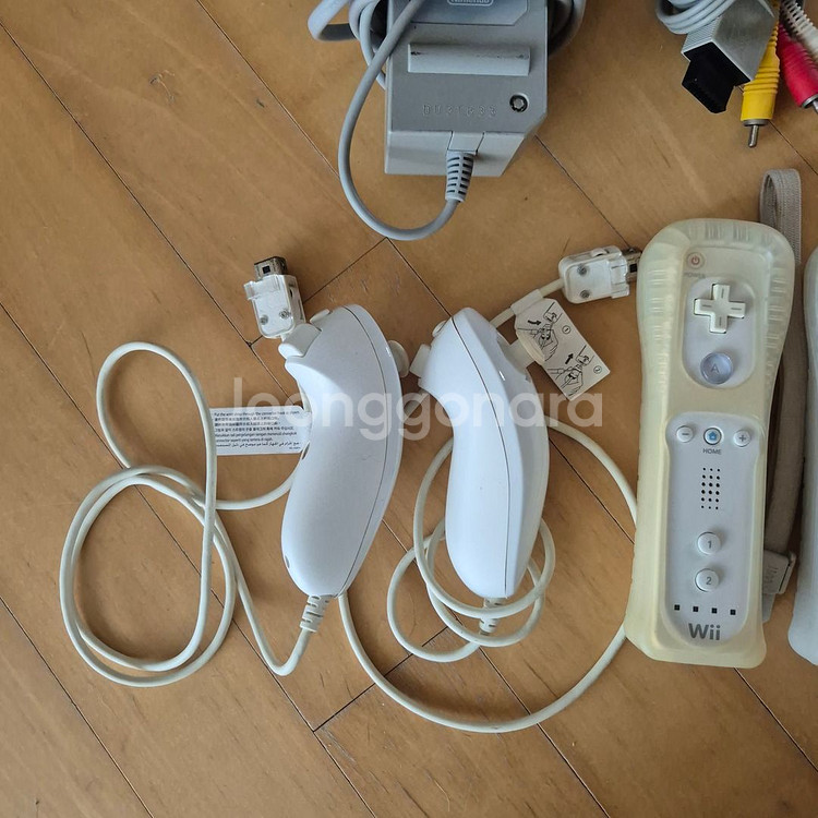 닌텐도 wii 본체 세트--3