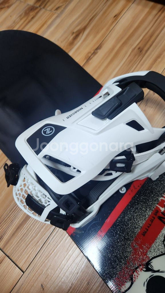 니데커 슈퍼매틱 바인딩 L 화이트--2