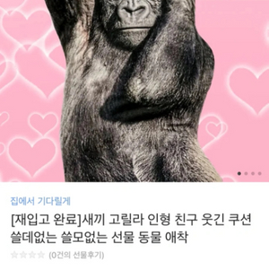 고릴라인형