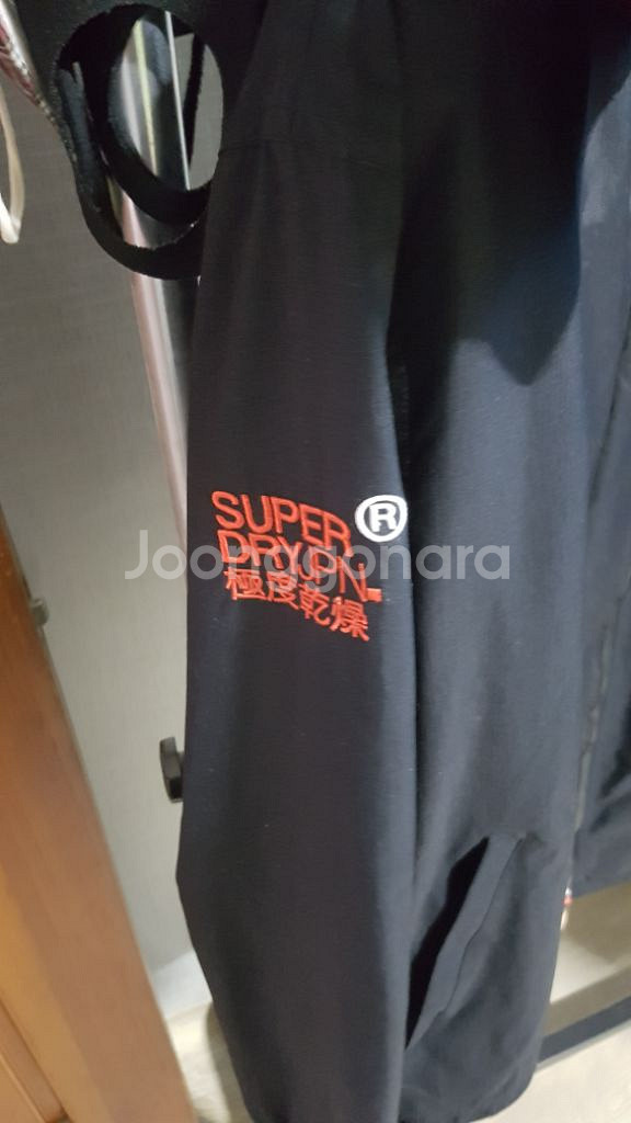 택포95~100 Superdry 윈드치터 방풍 기모자켓--6