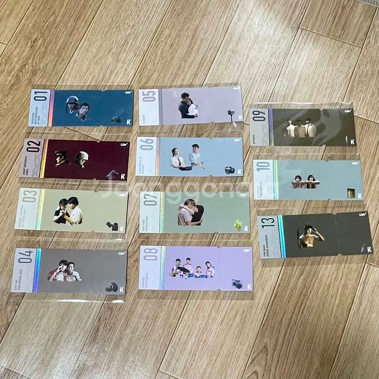 영웅 필름마크아트카드 스페셜티켓 뮤지컬영화 정성화싸인--4