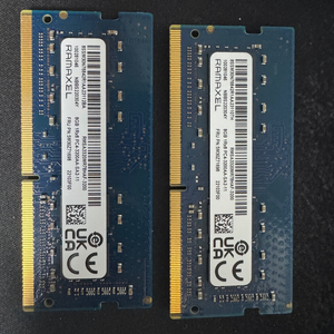 RAMAXEL 노트북 DDR4-3200 8기가 2개