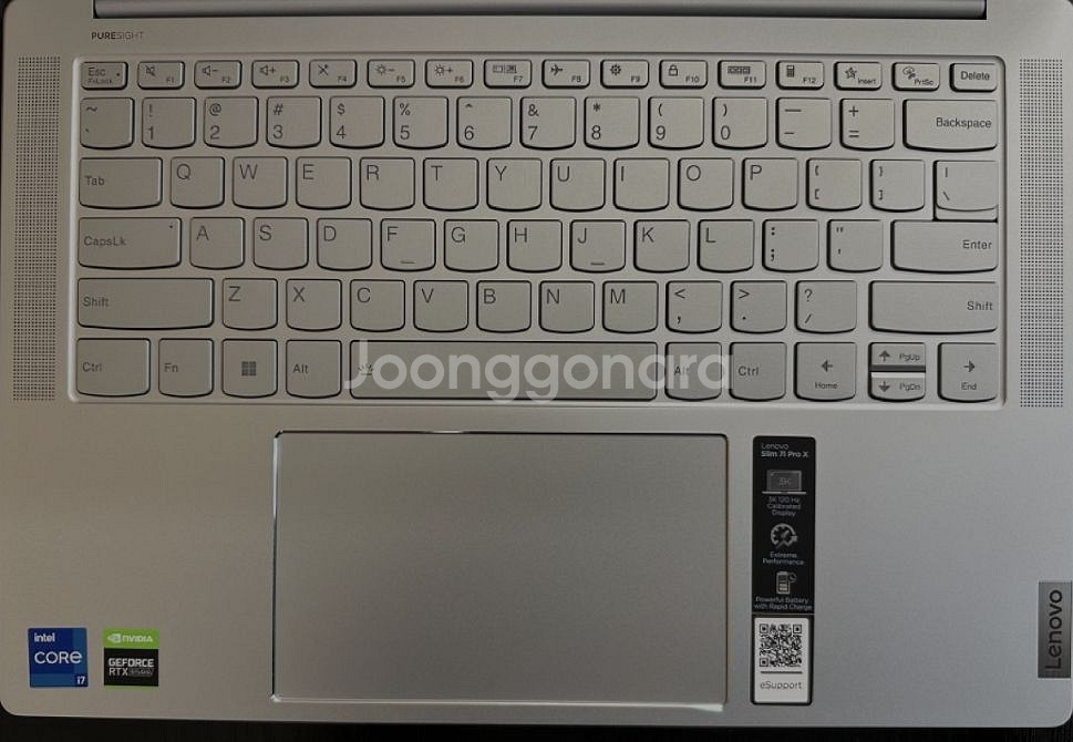 레노버 Yoga Slim 7i Pro X 노트북--3
