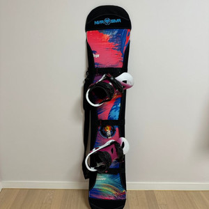 스노우보드 네버썸머 데크&플럭스 바인딩