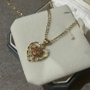 14k 장미 이태리 팬던트