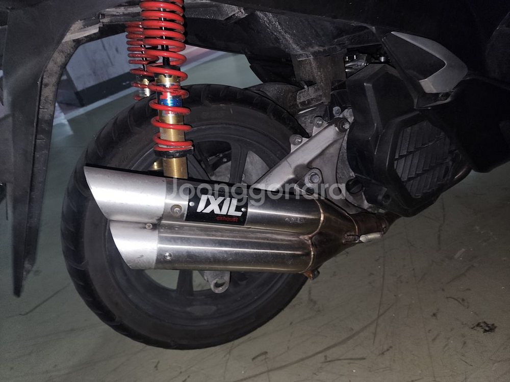 pcx125 익실 머플러--0