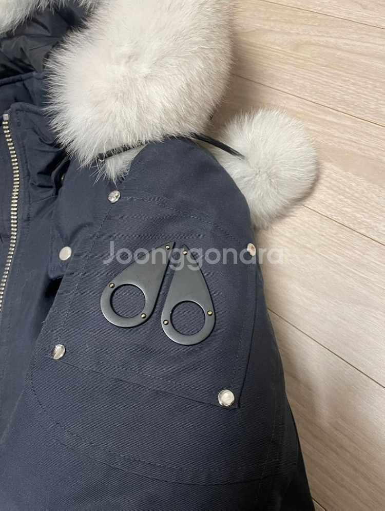 무스너클 네이비패딩 (블랙무광버클)--3