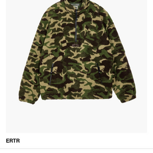 [ERTR]Embroidery Anorak Fleece