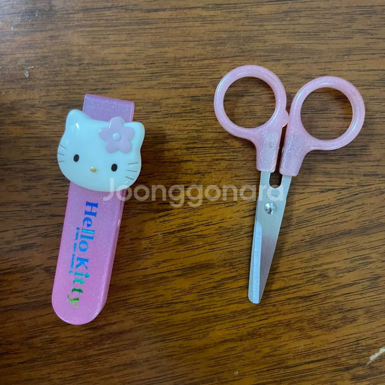 고전 키티 카오하나 미니 가위--1