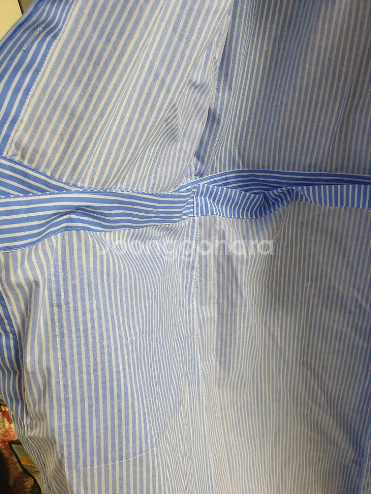 js뉴욕 소매절개 롱남방--7