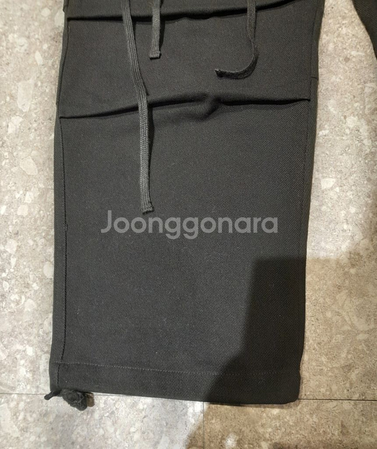 매스노운 케이블 카고 조거 코튼팬츠 (L)--3