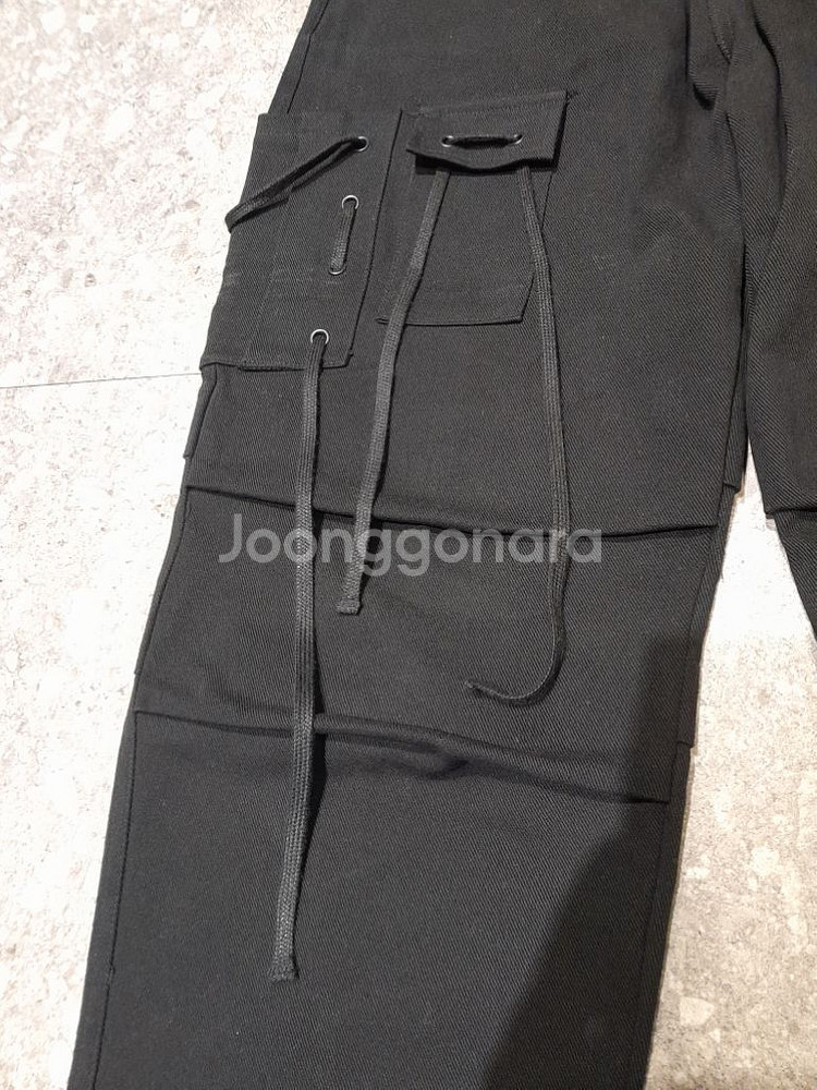 매스노운 케이블 카고 조거 코튼팬츠 (L)--2