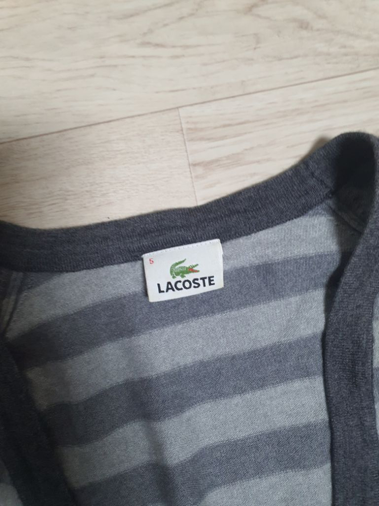 95 라코스테 니트 가디건 남95 슬림핏 완전좋아요 이미지