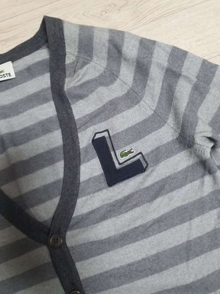 95 라코스테 니트 가디건 남95 슬림핏 완전좋아요 이미지