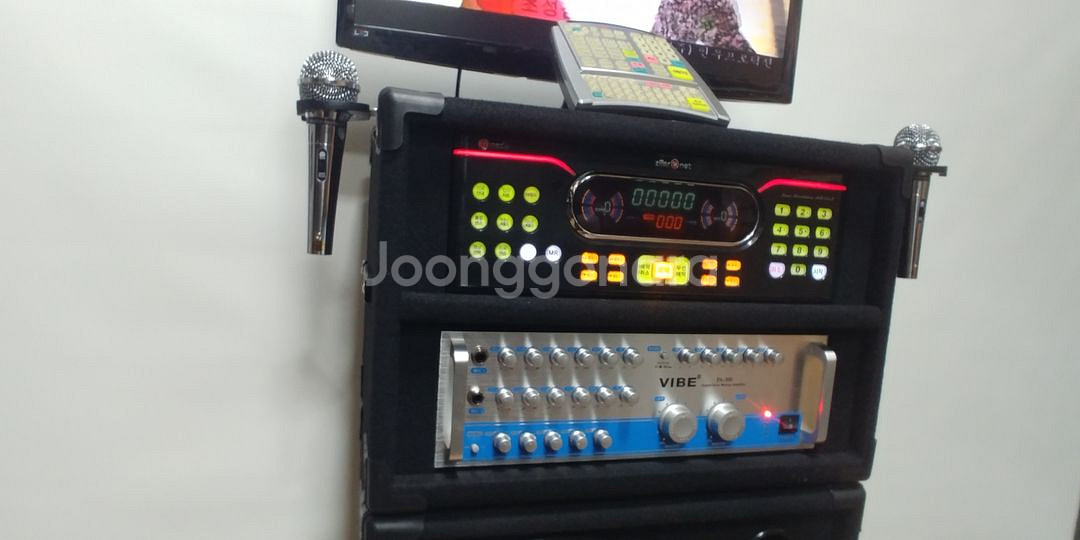 실속형 최신곡이동식노래방풀세트--2