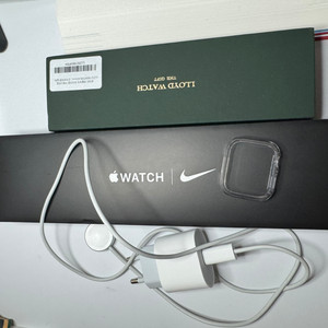 애플워치7 41mm 나이키 스타라이트 nike gps