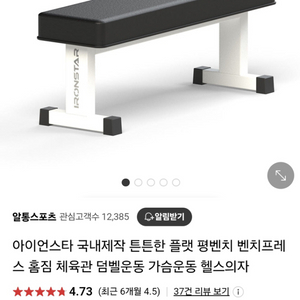 아이언스타 평벤치