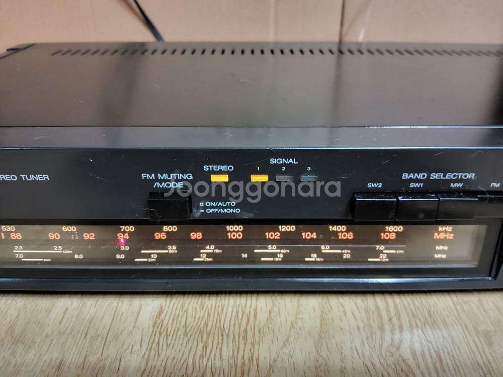 SUNSUI 산수이 튜너 T 900 (오디오 앰프 음향--1