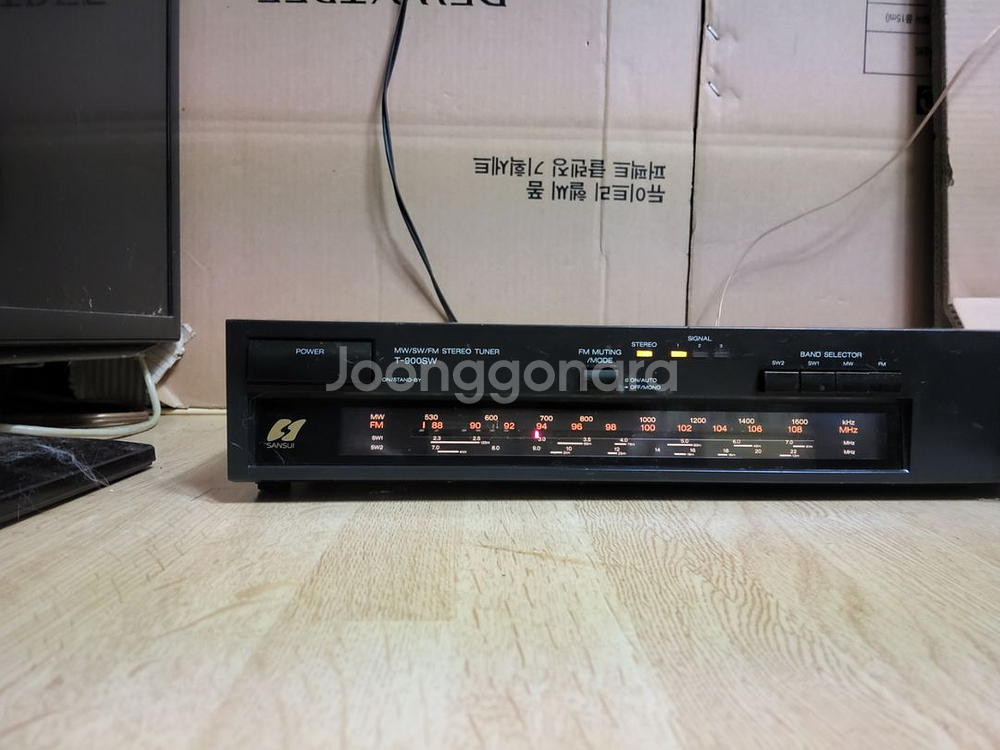 SUNSUI 산수이 튜너 T 900 (오디오 앰프 음향--2