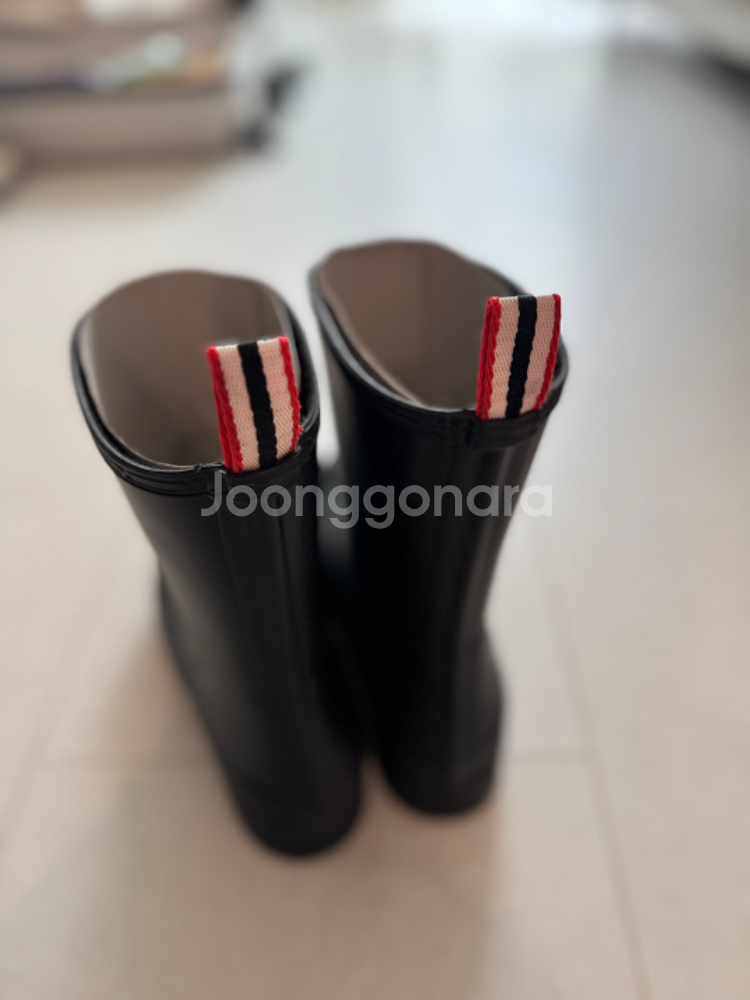 헌터 남성 오리지널 미드 하이 레인부츠 MFS9087R--2