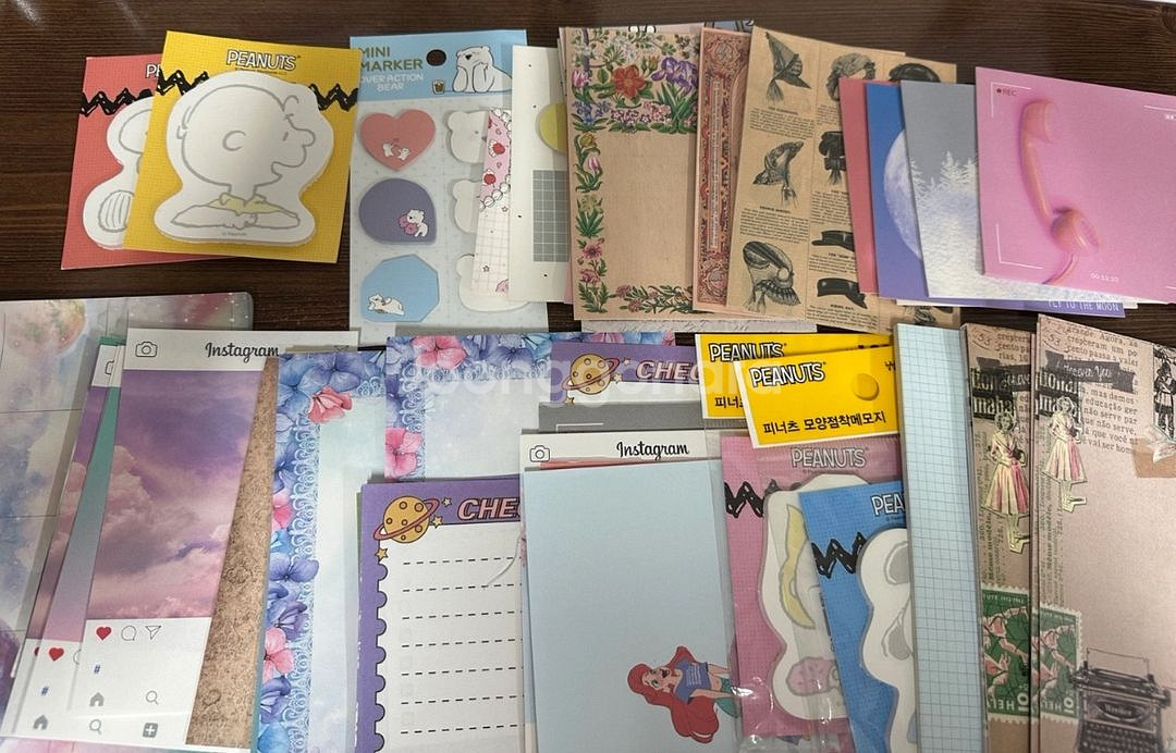 다꾸 메모지 떡메모지 일괄--0