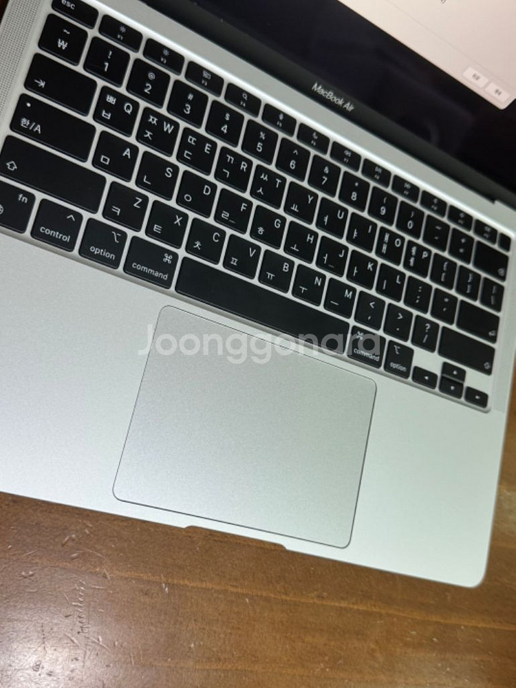 맥북 에어 m1 256기가 8gb 배터리 99%--3